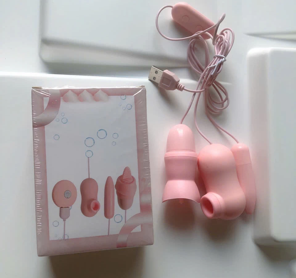 Trứng rung Vibrator Magic Box có lưỡi liếm