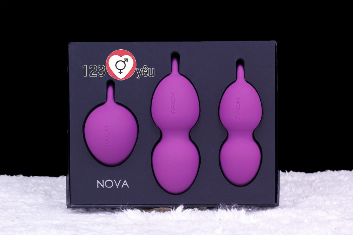 Chuỗi hạt tập se khít âm đạo Svakom Nova nhập khẩu Mỹ 2