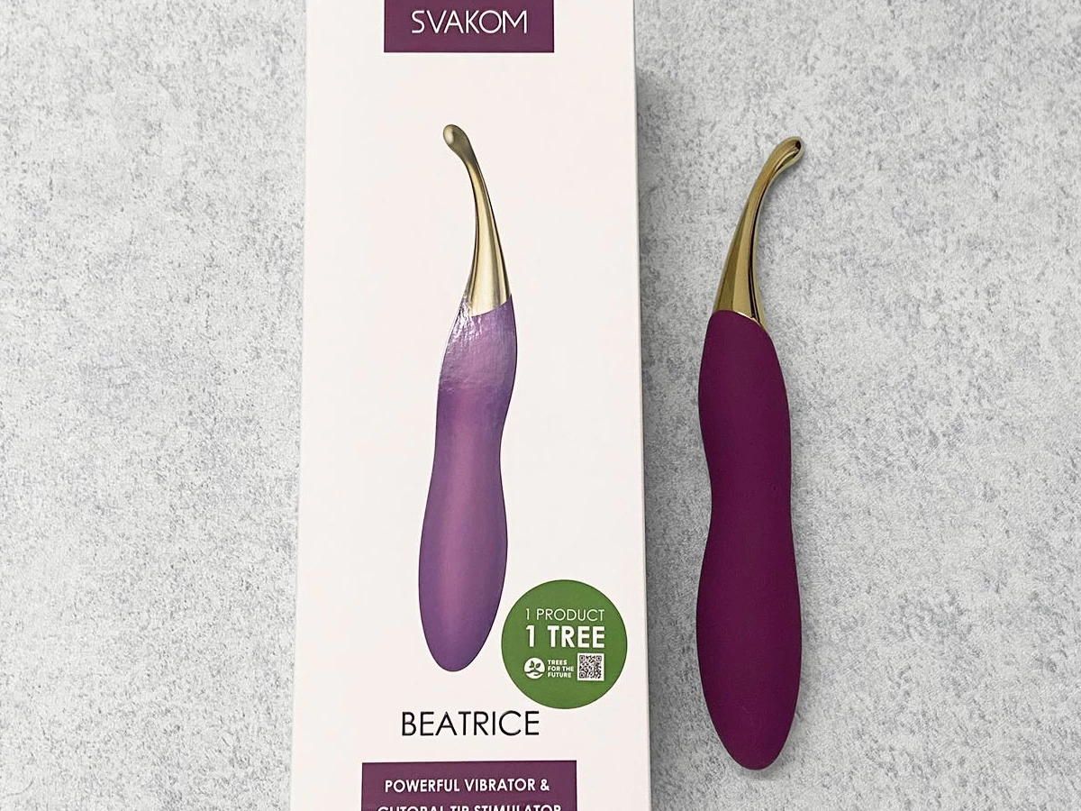 Máy mát xa điểm G cao cấp Svakom Beatrice 2 đầu rung phụ kiện