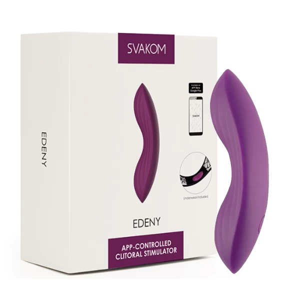 Lưỡi liếm âm đạo Svakom Edeny Echo Neo siêu mềm điều khiển qua app, có quần lót