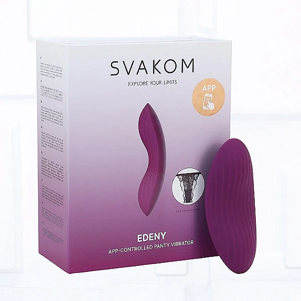 Lưỡi liếm âm đạo Svakom Edeny Echo Neo siêu mềm điều khiển qua app, có quần lót