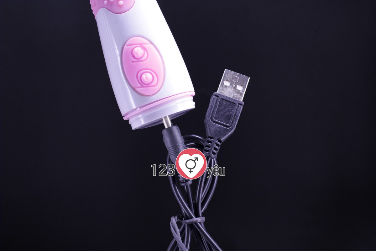 Lưỡi liếm mát xa âm đạo điểm G Female 30 chế độ rung 8
