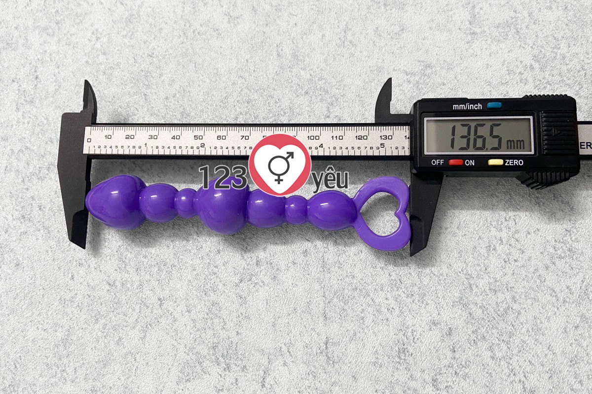 Dụng cụ kích thích hậu môn trái tim 6