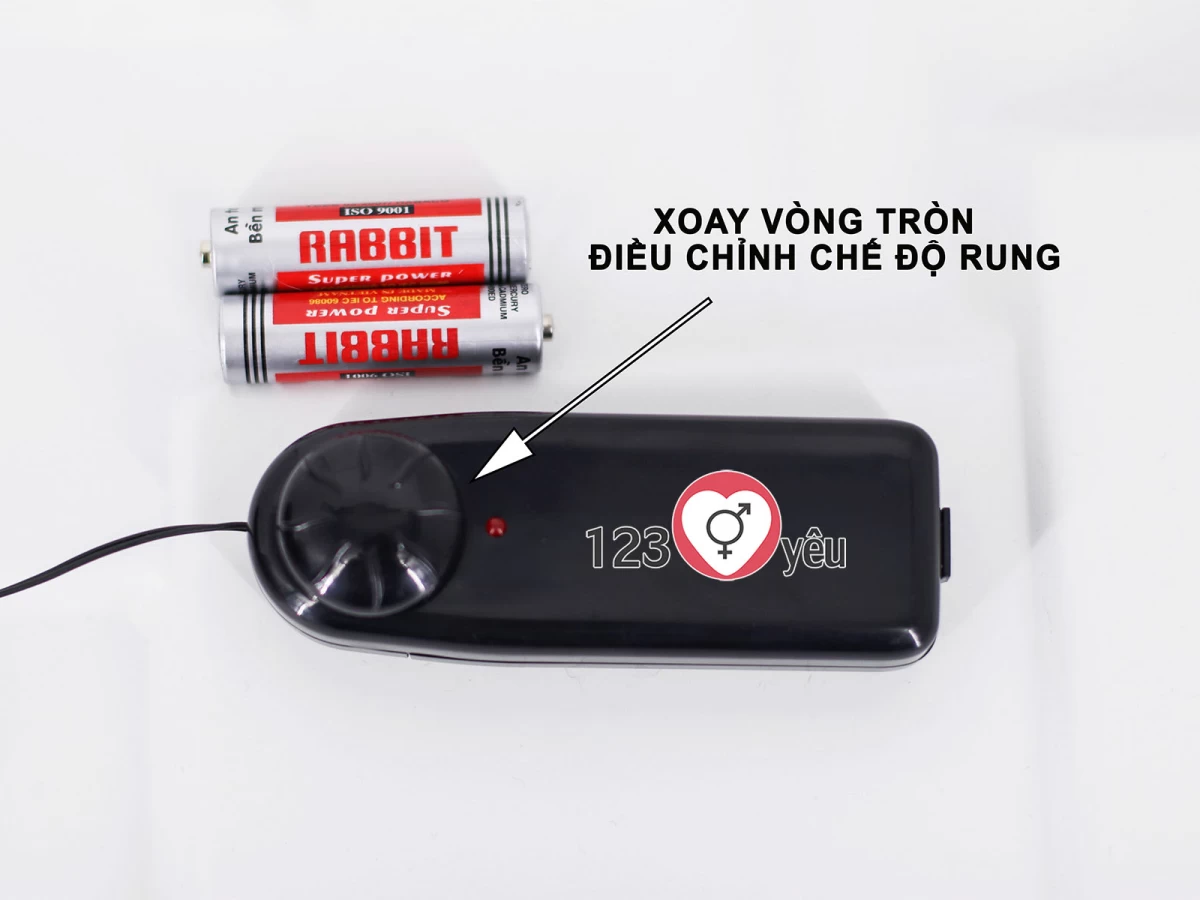 Dương vật giả có dây đeo 2 đầu Ultra Doube Head có rung