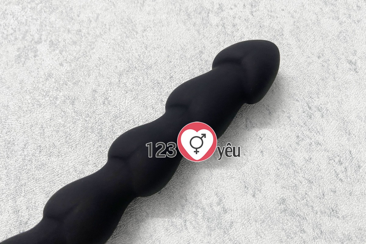 Máy rung mát xa hậu môn 2 nhánh pin sạc 2