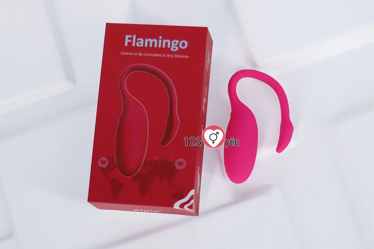 Trứng rung thiên nga Magic Motion Flamingo điều khiển Smartphone ➩ Hàng thật