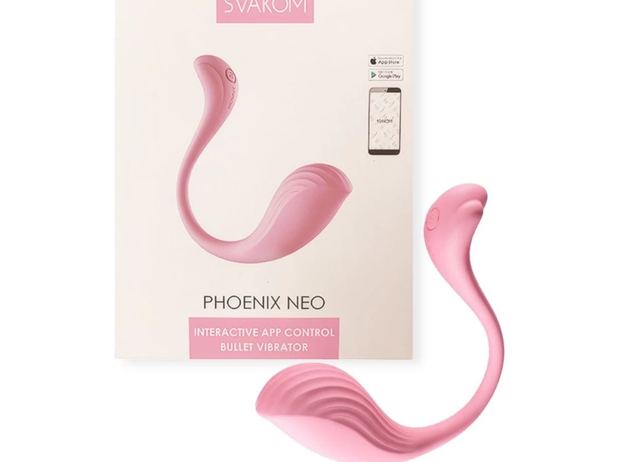 M&aacute;t xa tình y&ecirc;u Svakom Phoenix Neo 2 đi&ecirc;̀u khi&ecirc;̉n to&agrave;n cầu qua App