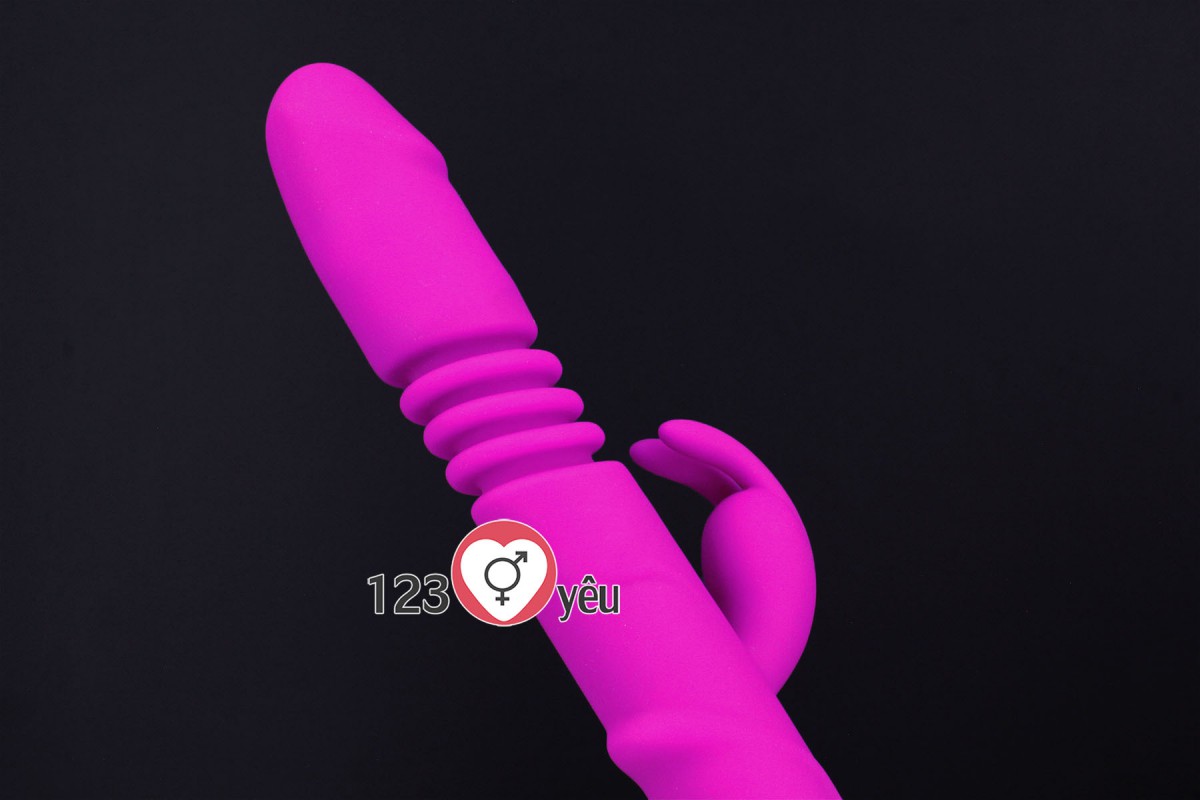 Dương vật giả cao cấp Prettylove Ward rung ngoáy pin sạc 7
