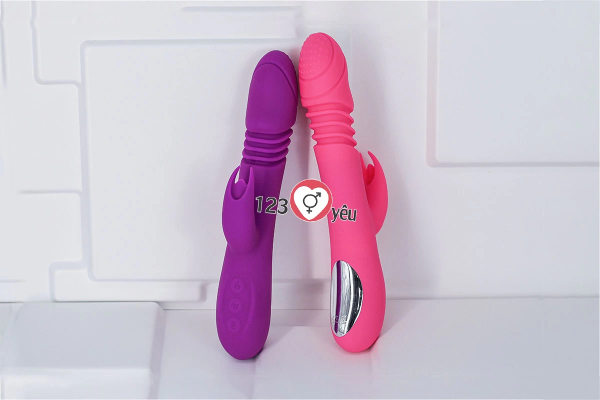 Dương vật giả rung thụt Ella Rod phát nhiệt pin sạc
