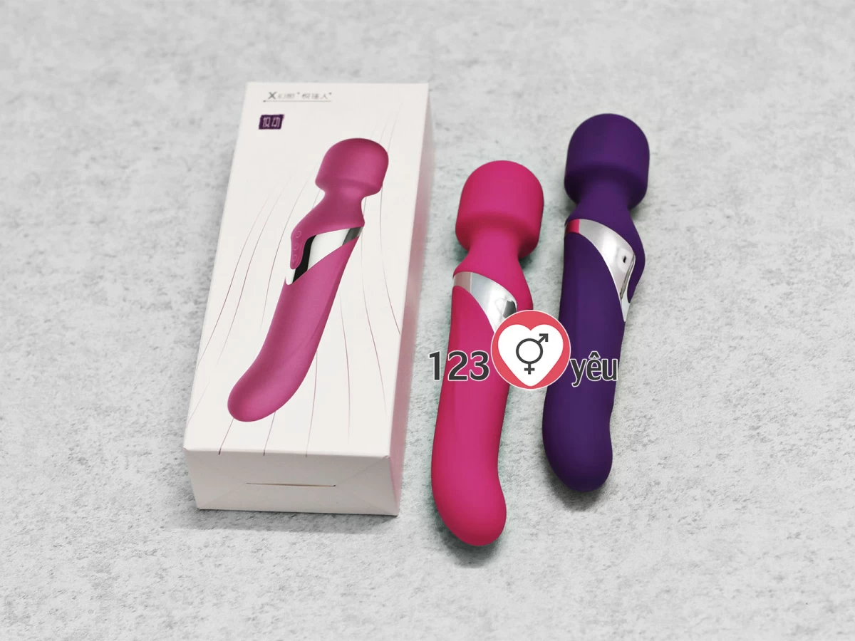 Máy mát xa điểm G Aphojoy 2 đầu có bi xoay pin sạc