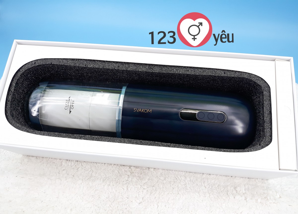 Âm đạo giả tự động thủ dâm Svakom Alex 7 tần số bú mút và rên 12