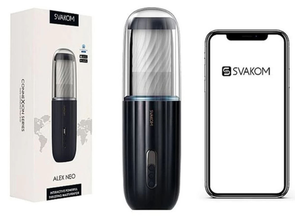 Máy thủ dâm Svakom Alex NEO 7 điều khiển qua APP