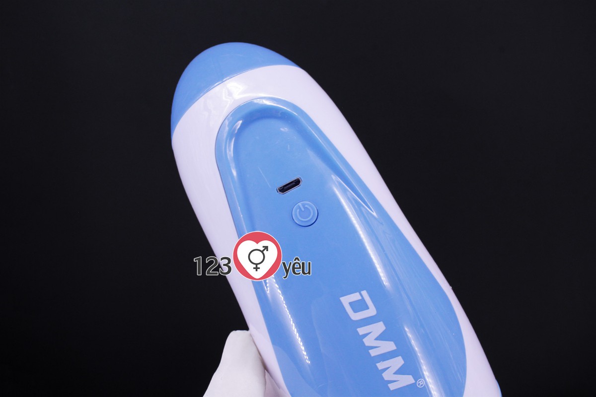 Âm đạo giả có đế DMM Touch 2 rung 10 chế độ và phát tiếng rên 5