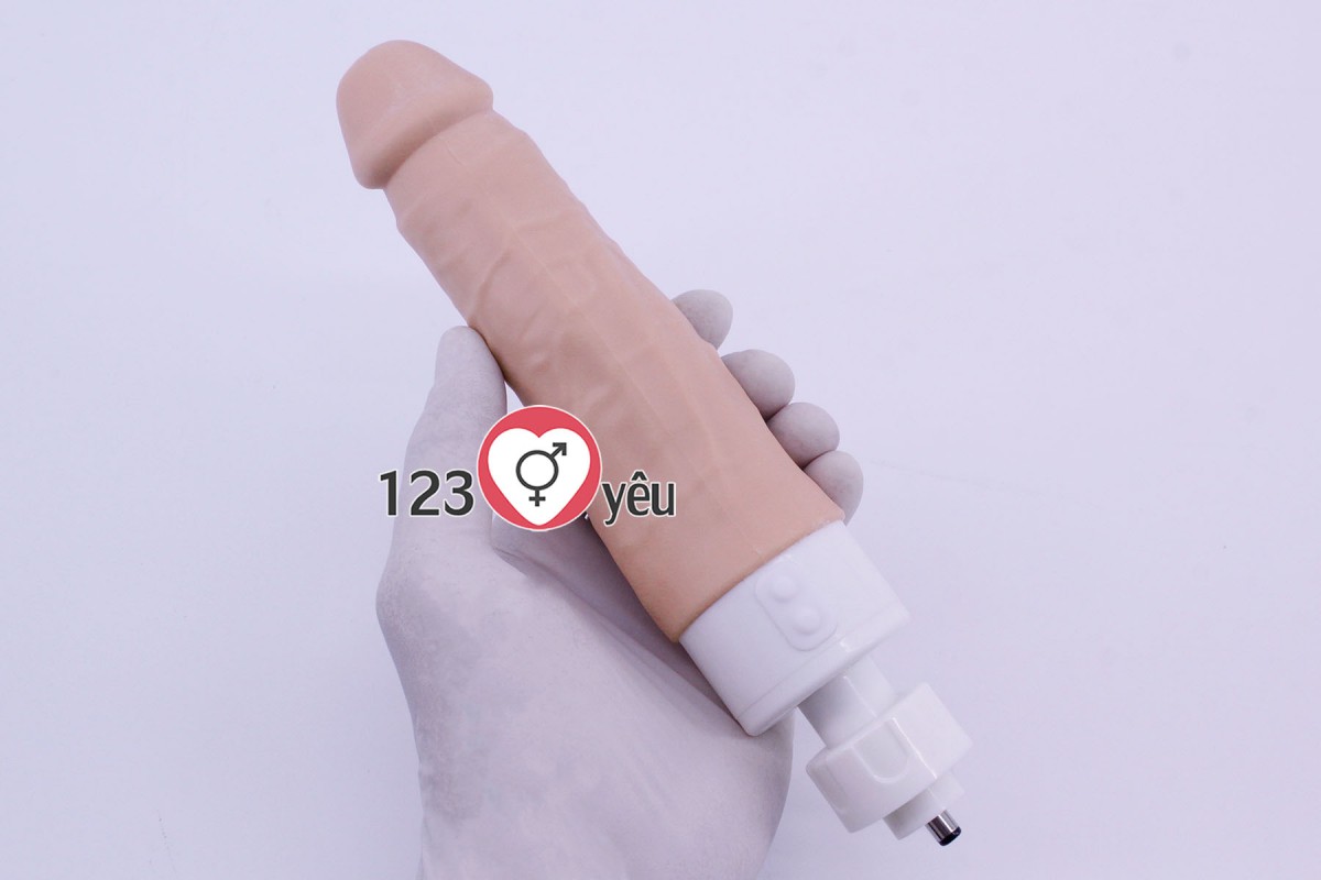 Máy thủ dâm dương vật giả có đế cắm điện 2