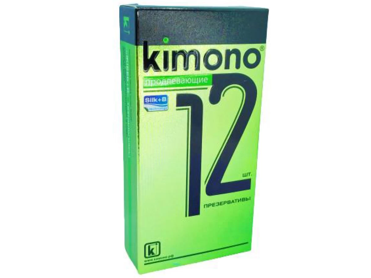 Bao cao su Kimono Long Shock mỏng kéo dài thời gian hộp 12 cái