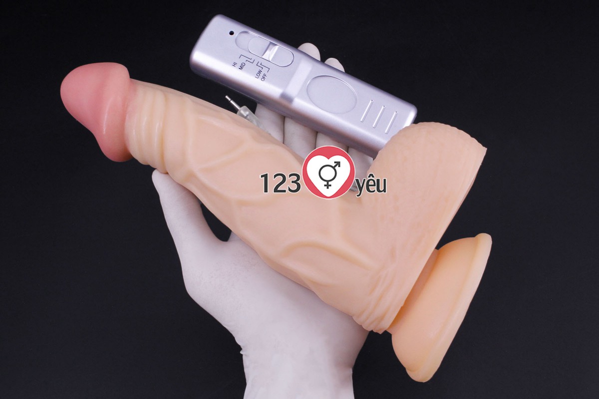 Dương vật giả cao cấp có đế Lovetoy 9inch hàng khủng rung mạnh 3