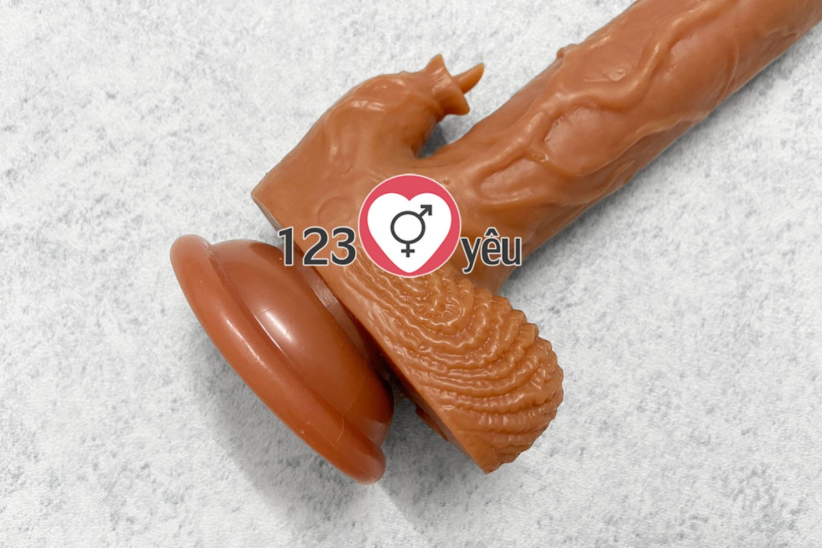 Dương vật giả 2 đầu rung ngo&aacute;y điều khiển từ xa 5