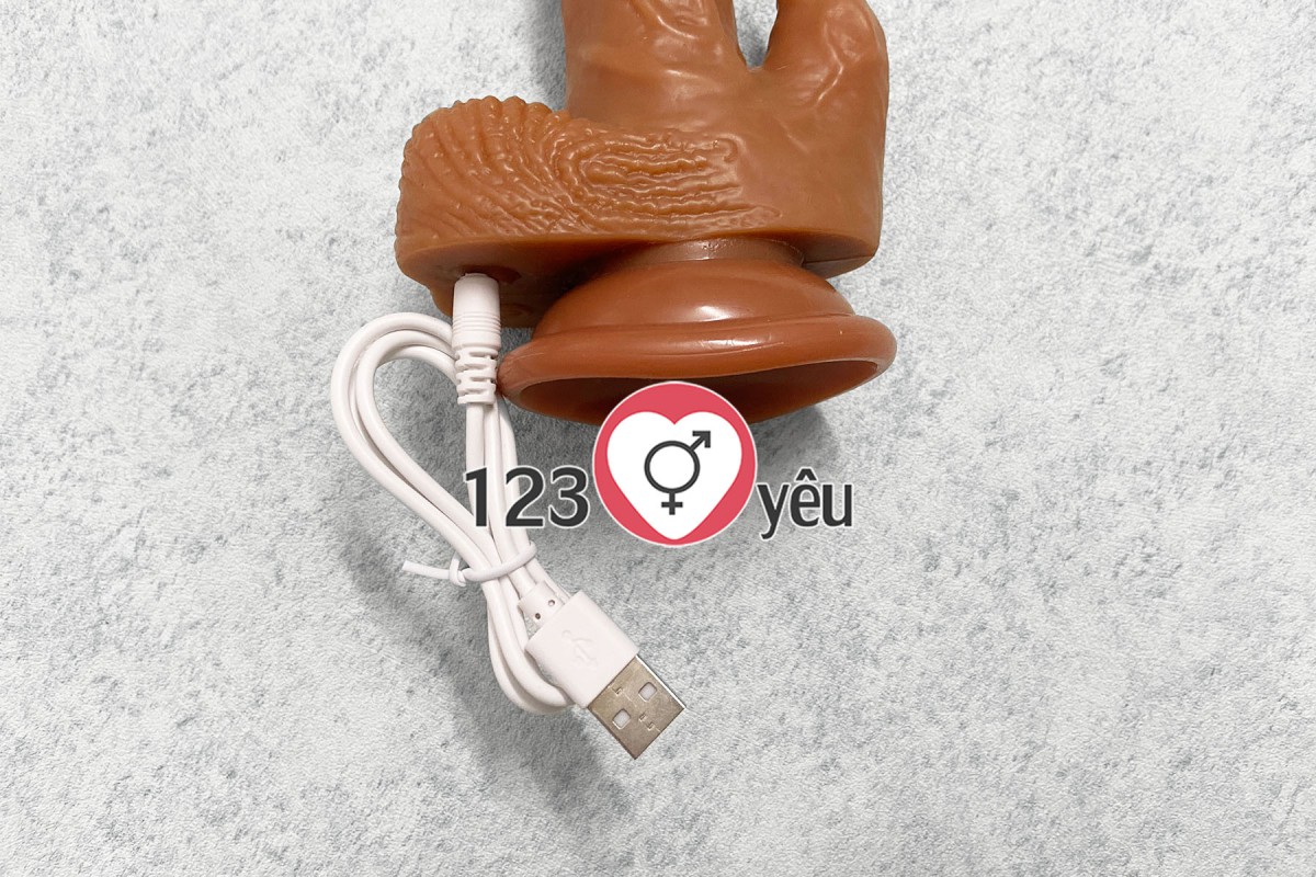 Dương vật giả 2 đầu rung ngo&aacute;y điều khiển từ xa 8