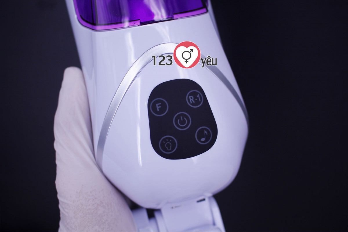Âm đạo giả tự động bú mút Easy rung - xoay - thụt 2