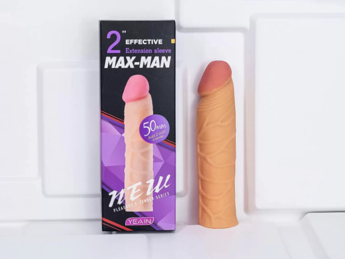 Bao cao su đ&ocirc;n d&ecirc;n Max Man đ&ocirc;n 5cm