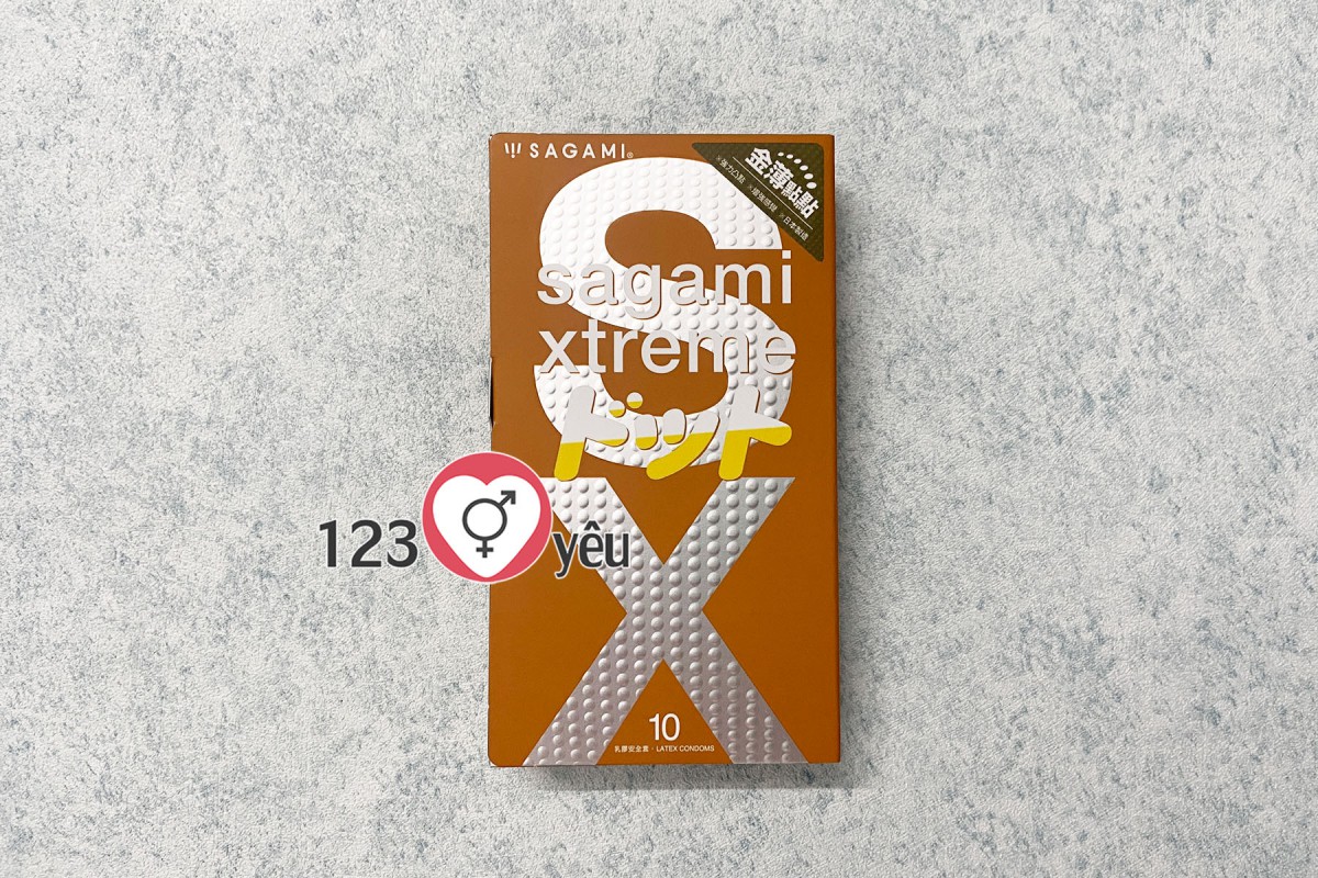 Bao cao su có gai Sagami Xtreme Feel Up 10 bao 1