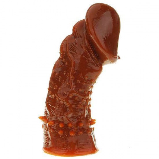 Sex toy bao cao su đôn dên gai siêu mềm tăng kích thước dương vật 1