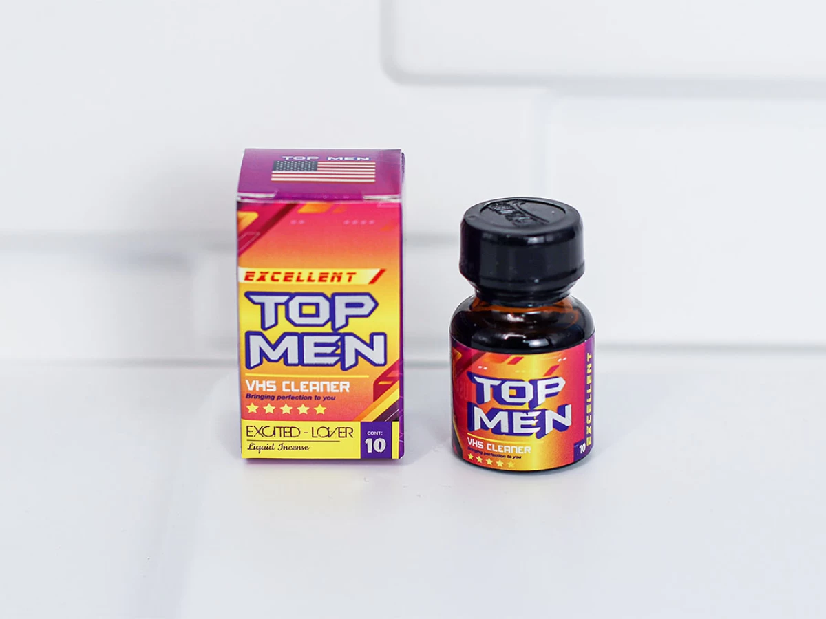 Nước ngửi Popper Top Men 10ml tăng cảm giác phấn khích