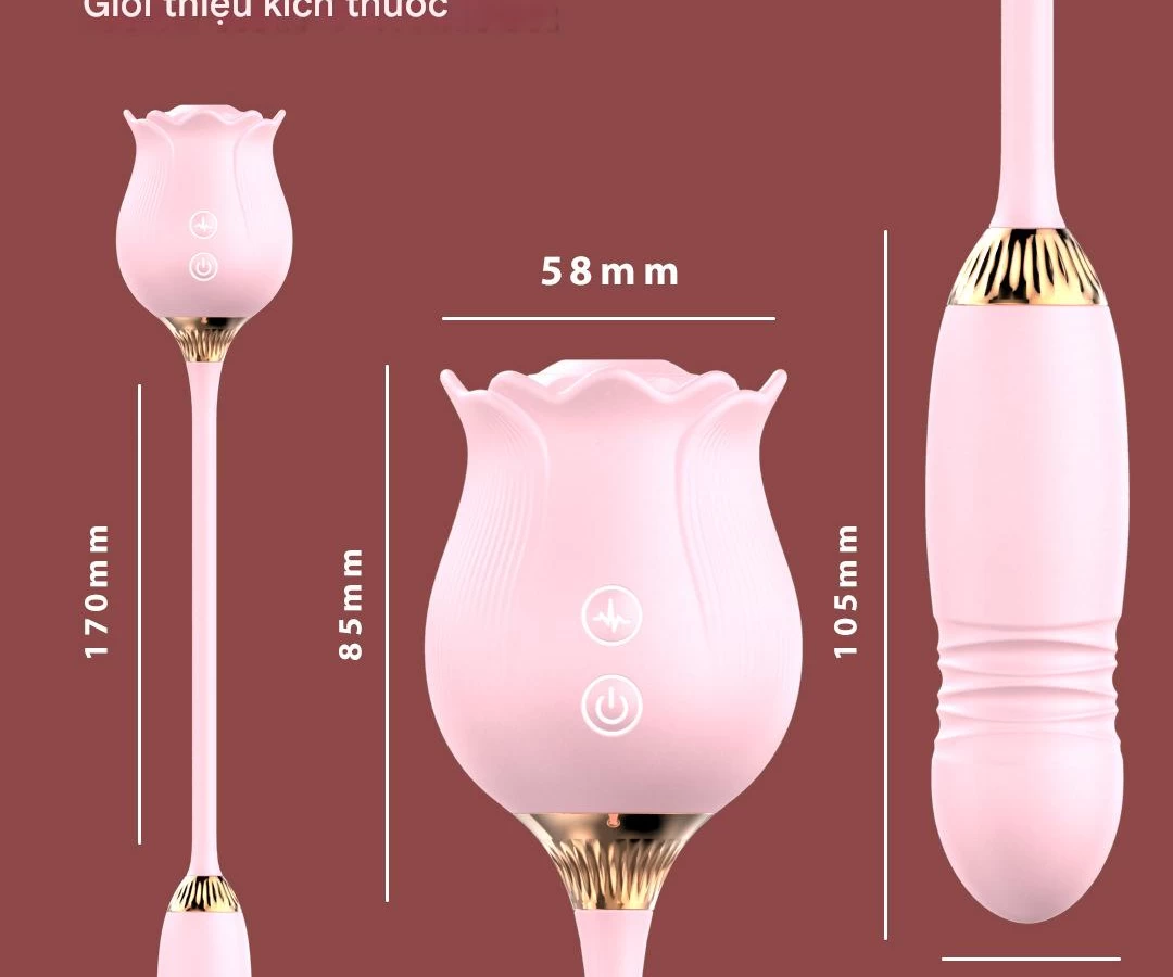 Trứng rung t&igrave;nh y&ecirc;u 2 đầu b&uacute; h&uacute;t cực ph&ecirc;