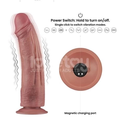 Dương vật Lovetoy si&ecirc;u mềm, si&ecirc;u khủng rung si&ecirc;u mạnh