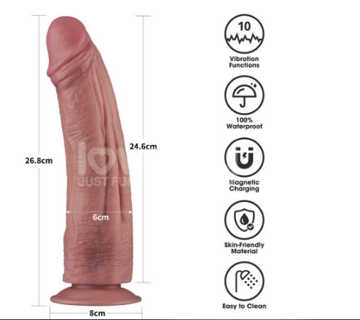 Dương vật Lovetoy si&ecirc;u mềm, si&ecirc;u khủng rung si&ecirc;u mạnh