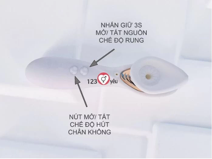 Máy mát xa âm đạo YEAIN Scent Wave với công nghệ hút và rung đỉnh cao