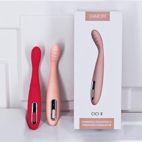 Máy mát xa rung Svakom CiCi II massage điểm G nhập khẩu USA
