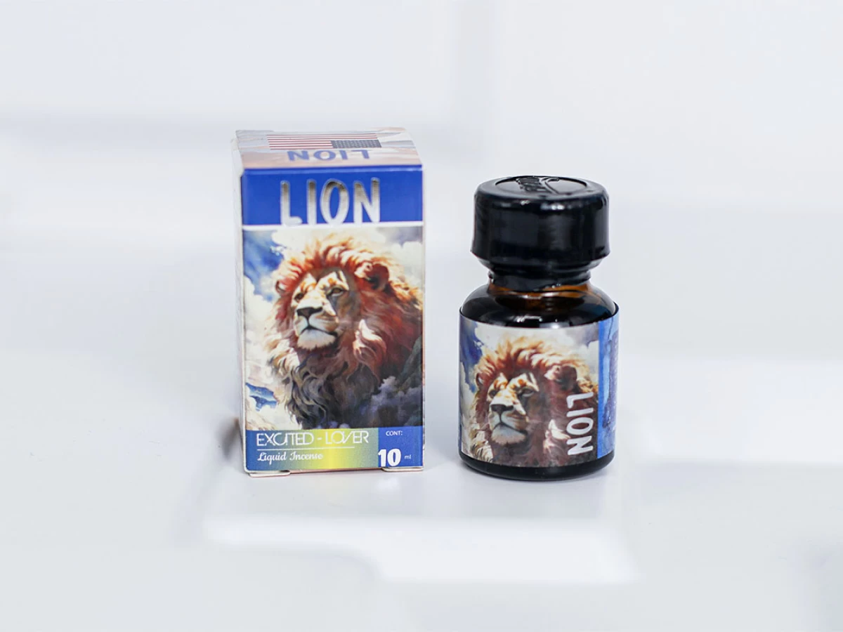 Nước ngửi Popper Lion 10ml tăng cảm giác khoái cảm