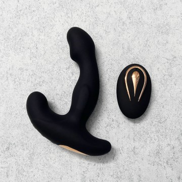 Máy mát xa hậu môn đầu dương vật giả điều khiển từ xa