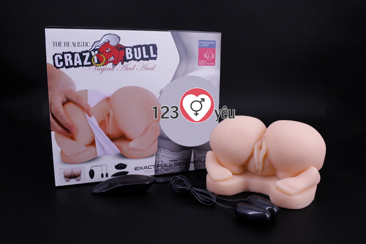 Âm đạo giả silicon Crazy Bull chổng mông 2