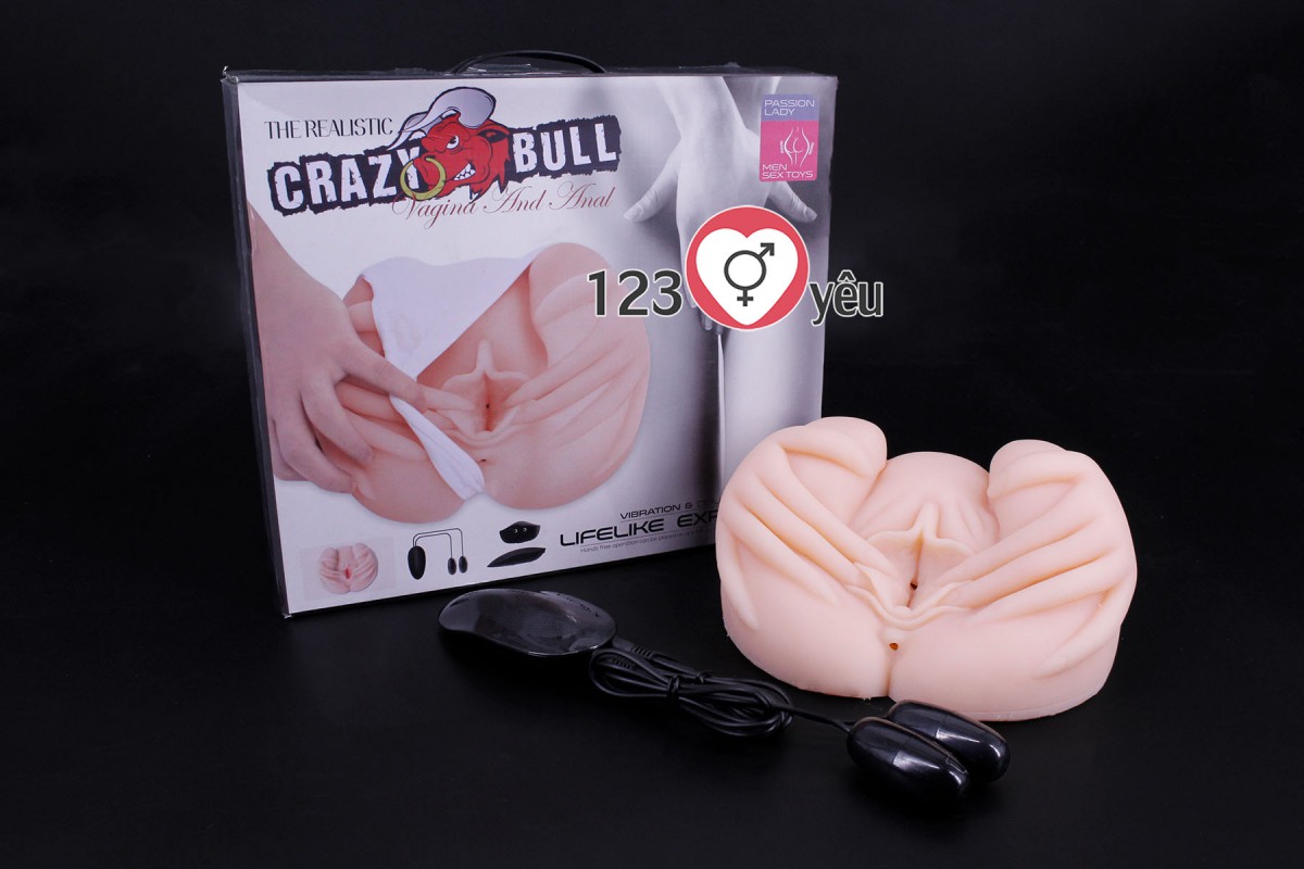 Âm đạo giả rung Crazy Bull A9022 2