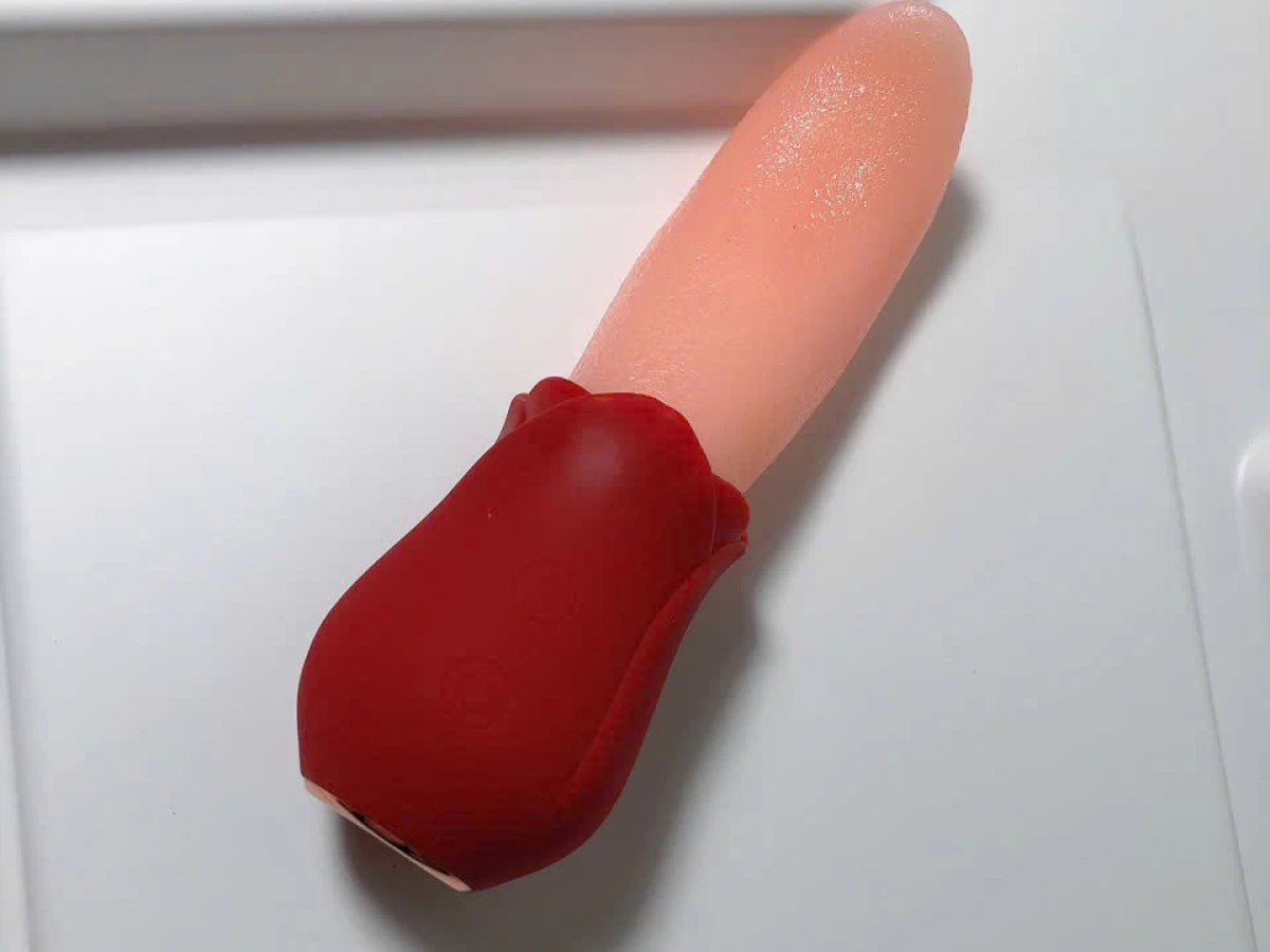 Lưỡi rung liếm silicon mềm mại