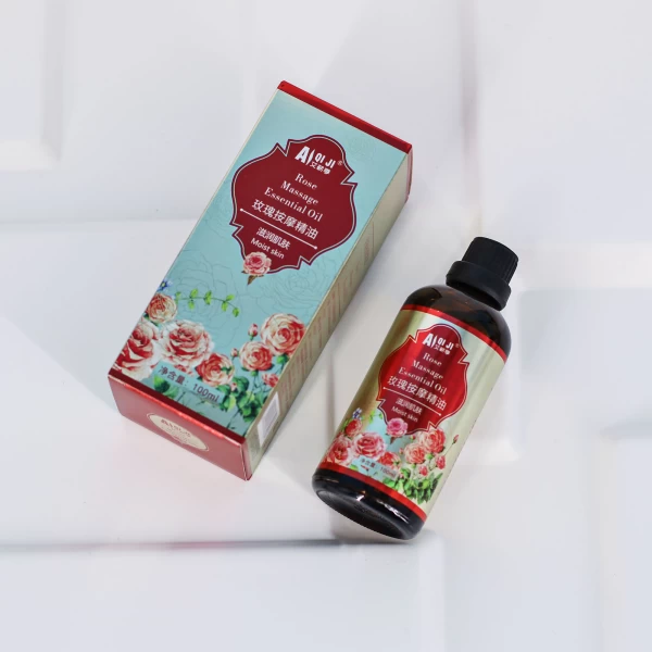 Dầu mát xa toàn thân hương hoa hồng 100ml