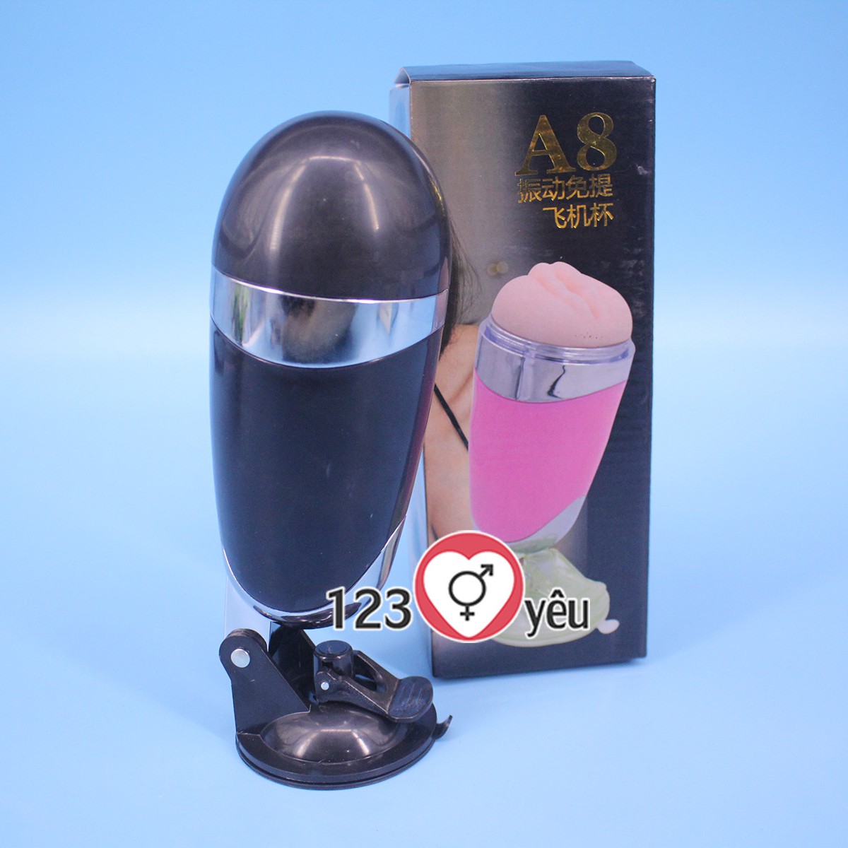 Âm đạo giả có đế Không rung X5 Cup