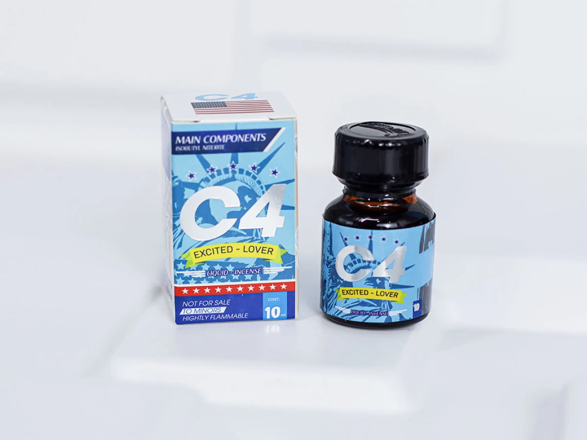 Nước ngửi Popper C4 Main Components 10ml tăng cảm gi&aacute;c hưng phấn