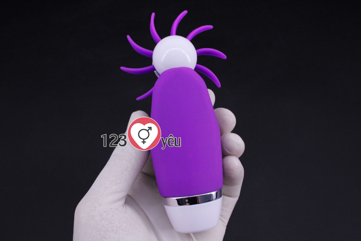 Lưỡi xoay massage âm đạo pin sạc Intoxicated Love 7 chế độ rung 2