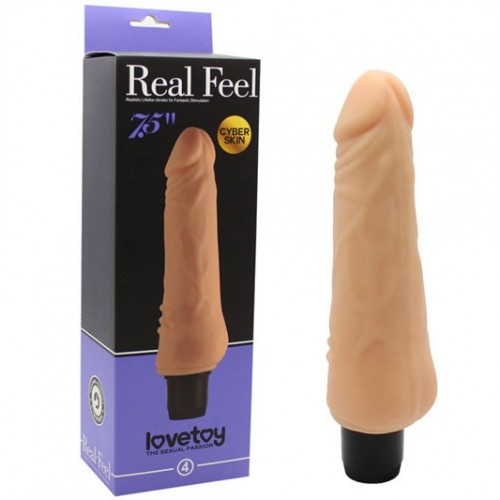 Sex toy dương vật giả Real Feel LV1004 dài 7.5 inch siêu mềm