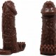 Sex toy bao cao su tăng kích thước rung có quai đeo Brave Man BM450 Sex toy bao cao su tăng kích thước rung có quai đeo Brave Man BM450
