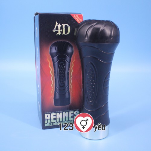 Âm đạo giả box ngụy trang đèn pin Rennes 4D pin sạc Âm đạo giả box ngụy trang đèn pin Rennes 4D pin sạc