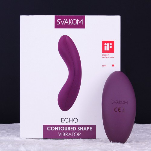 Lưỡi masage điểm G pin sạc Svakom Echo 5 chế độ rung nhập khẩu USA