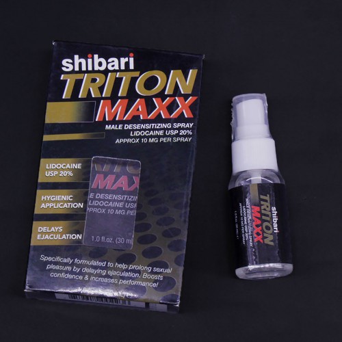 Thuốc xịt chống xuất tinh sớm Shibari Triton Maxx