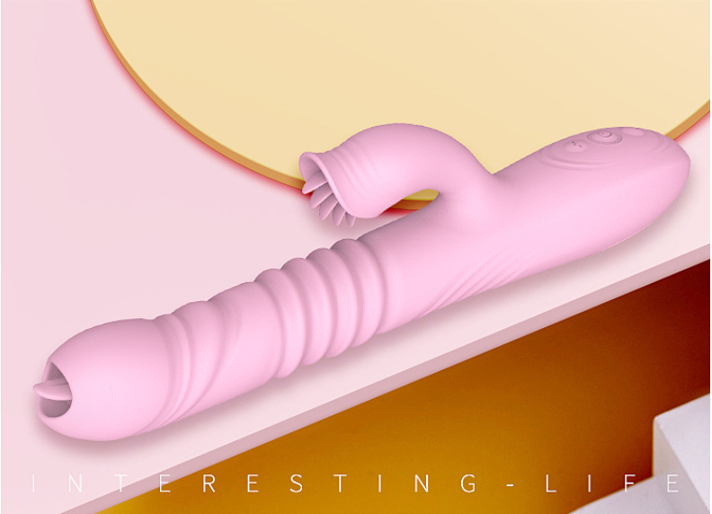 Dương vật giả đa năng Vibrator rung thụt sưởi ấm, lắc lư, lưới liễm 4