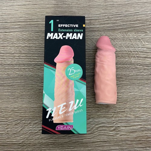 Bao cao su đôn dên Max Man Extension tăng 2,5cm【SHIP HỎA TỐC】